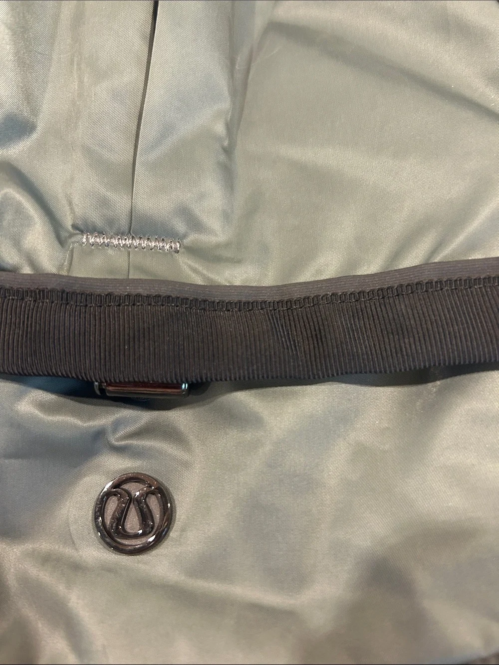 lululemon athletica Men's Sage Green and Black Backpack